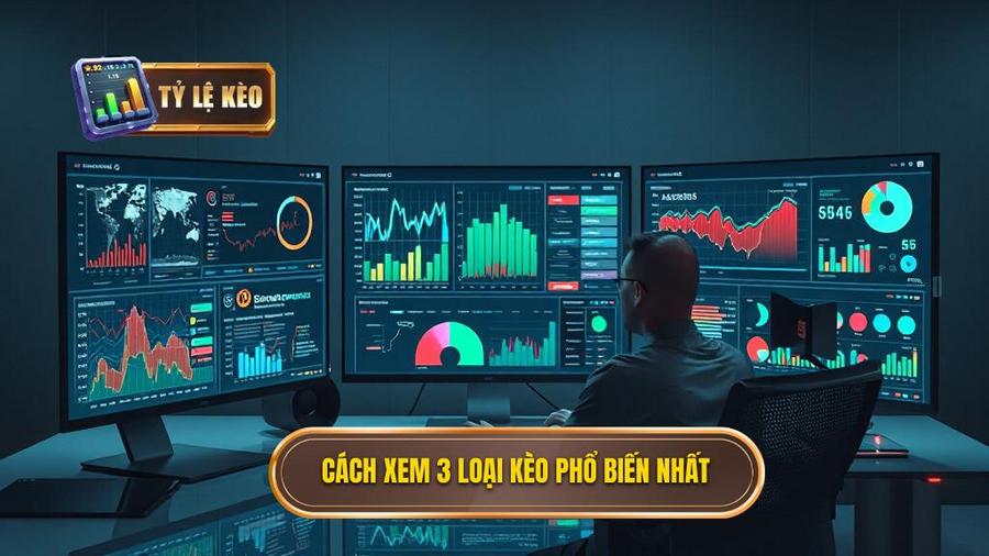 Hướng dẫn cách xem tỷ lệ kèo cho người mới với 3 loại kèo phổ biến