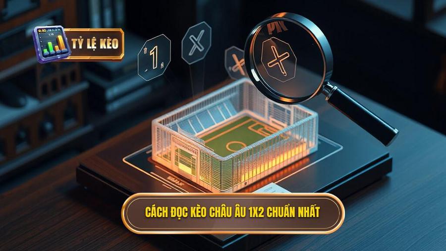 Cách đọc kèo Châu Âu (1x2) đơn giản nhưng đầy ẩn ý