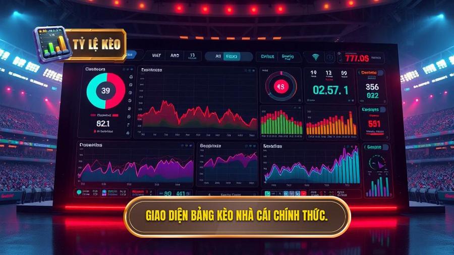 1. Giao diện bảng kèo nhà cái chính thức.