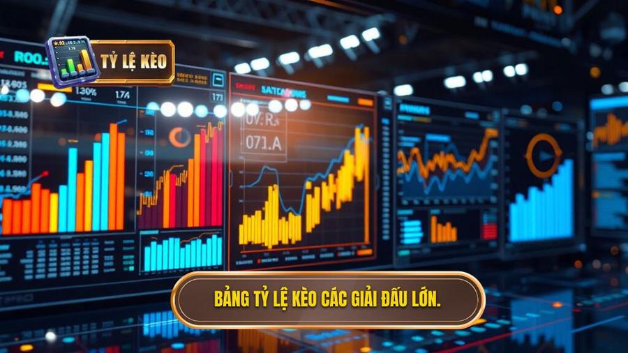 2. Bảng tỷ lệ kèo các giải đấu lớn.