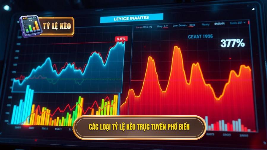 2. Các loại tỷ lệ kèo trực tuyến phổ biến