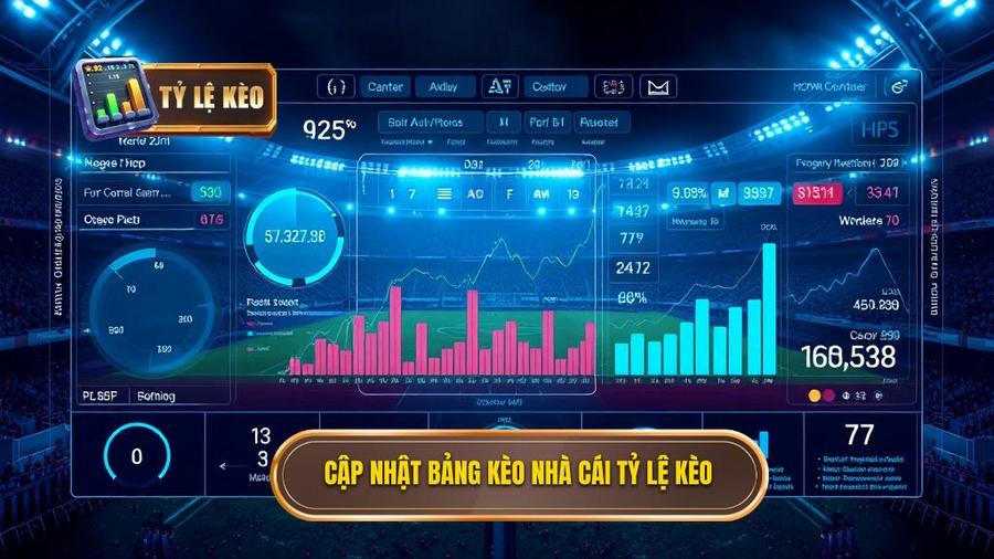 2. Cập nhật bảng kèo nhà cái TỶ LỆ KÈO