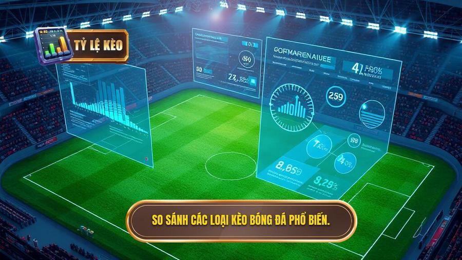 So sánh các loại kèo bóng đá phổ biến