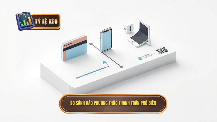 So sánh các phương thức thanh toán phổ biến